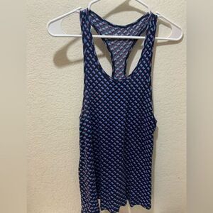 TORY BURCH SPORT Racerback Tank Top Sz M
